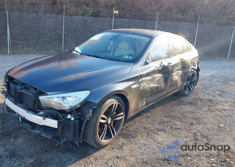 2011 BMW 550I Gran Turismo xDrive из США, поврежденный, VIN WBASP4C57BC341462